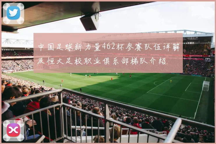 中国足球新力量462杯参赛队伍详解及恒大足校职业俱乐部梯队介绍